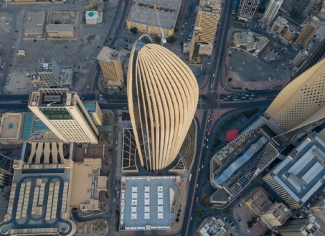 thyssenkrupp Elevator installiert innovative TWIN-Aufzugssysteme in neuem Hauptsitz der National Bank of Kuwait