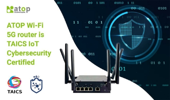 Cybersecurity Level 2 - 5G Router CWR5805 ausgezeichnet