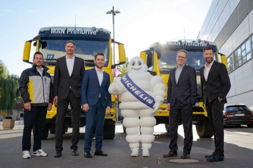 Pneus für MAN ProfiDrive: Michelin wird globaler Reifenpartner von MAN Truck & Bus Fahrertraining