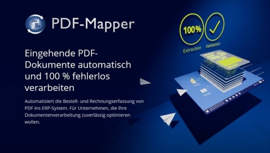 ERP-Integrationstool PDF-Mapper® 1.8.0 mit neuen Belegarten und Plugin-Erweiterungen