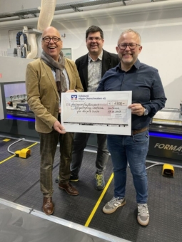 Miller spendet 1500 Euro an Hospiz in Leutkirch
