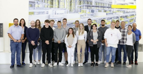 Berufsstart bei der SSI Schäfer Gruppe in Deutschland: 40 neue Auszubildende begrüßt