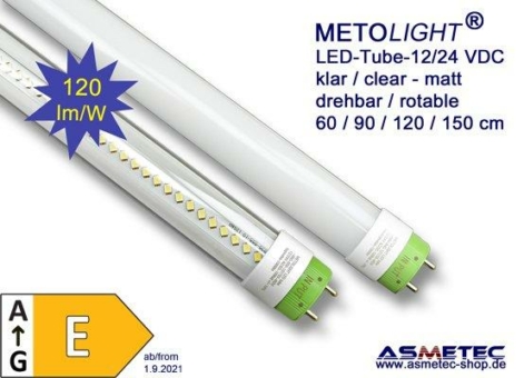 Asmetec GmbH – METOLIGHT 12/24V – Röhren für Busse, Züge, Maschinen, Rettungsfahrzeuge uvm.