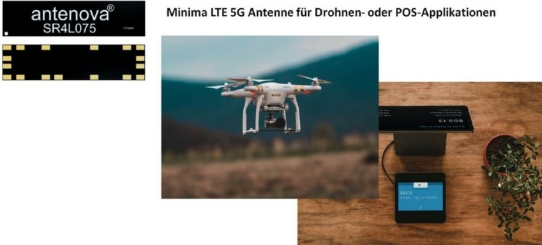 Auf Empfang - mit der neuen, extrem kleinen 5G Antenne Minima