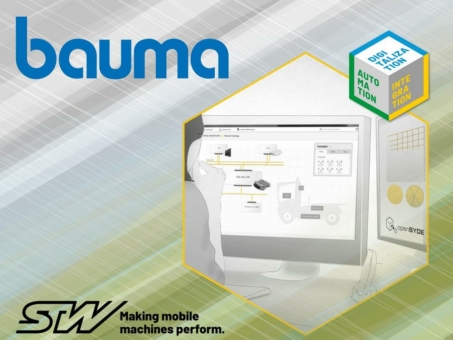 STW: Integrations-Kompetenz für komplexe Maschinen-Systeme und Dienstleistungen auf der bauma 2022