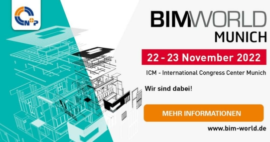 BIM World MUNICH 2022: Pflichttermin für alle Branchenakteure der Digitalisierung im Bau- und Immobilienwesen