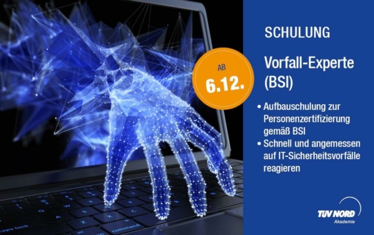 Vorfall-Experte (BSI) (Webinar | Online)