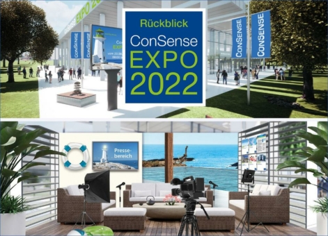 Erfolgreiche virtuelle Messe ConSense EXPO 2022