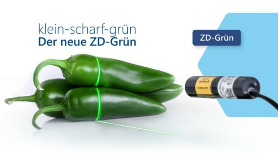 Produktneuheit der Z-Laser GmbH: der ZD-520 grün