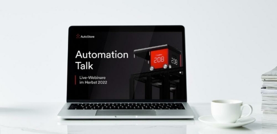AutoStore setzt „Automation Talk“ Webinare fort