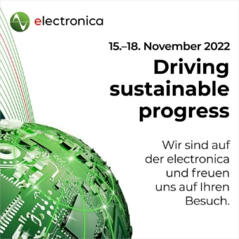 Wireless-Technologie, E-Mobility und IIoT live auf der electronica 2022 in München