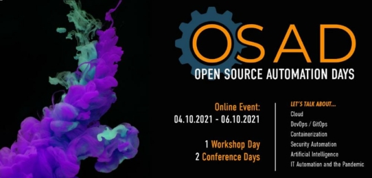 Open Source Automation Days 2021: Die Agenda ist jetzt online
