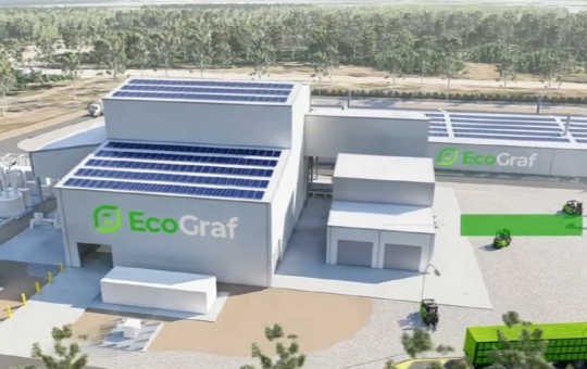 EcoGraf-Verfahren kann CO2-Emissionen der Anodenmaterialproduktion erheblich reduzieren