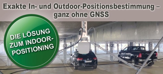 Die exakte Indoor-Positionsbestimmung - ganz ohne GNSS