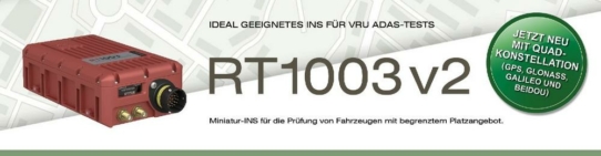 Das neue, leistungsfähige RT 1003 v2 von OxTS ist verfügbar!
