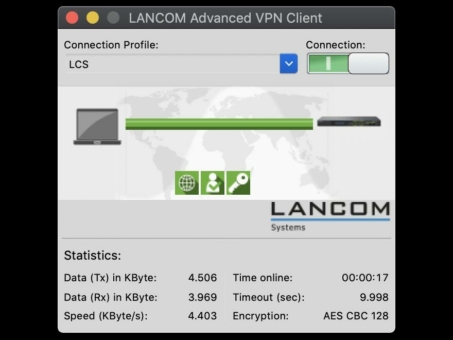 Neuer LANCOM Advanced VPN Client für macOS „Big Sur“ und „Monterey“