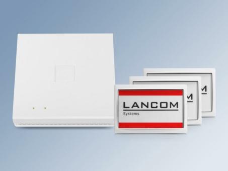 LANCOM erhält europäisches Patent für wegweisende Integration von WLAN, Wireless ePaper & Beacons