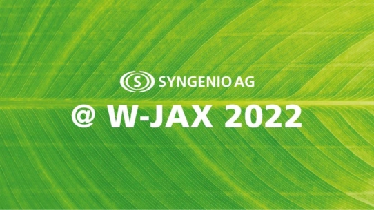 Syngenio bringt Green Enterprise IT auf die W-JAX 2022