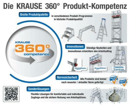 KRAUSE Steigtechnik-Kompetenz für mehr Sicherheit, Komfort und Effizienz