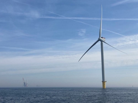 Erster Strom aus Offshore-Windpark Hollandse Kust Zuid eingespeist