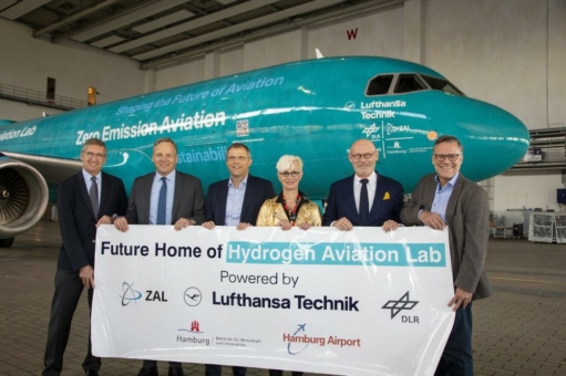 Steuerzahler finanzieren fragwürdige Imagekampagne der Luftfahrtindustrie: Alte A320 erhält neue Lackierung mit Aufschrift "Zero Emission Aviation"
