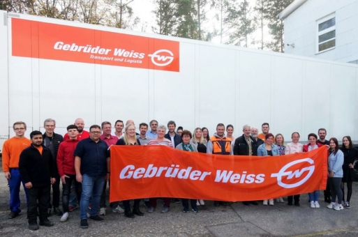 Gebrüder Weiss: Standort Waldkraiburg offiziell umfirmiert