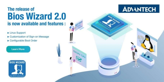 Advantech stellt BIOS Wizard 2.0 mit neuen Funktionen und Unterstützung für Linux vor