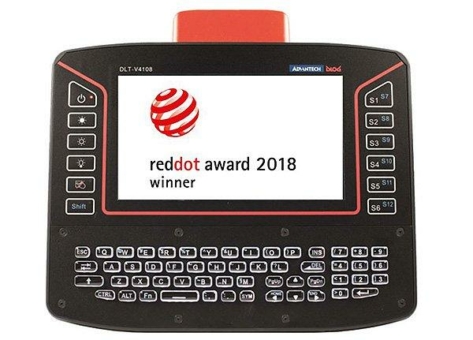 Advantech-DLoG´s robustes Fahrzeugterminal, DLT-V4108 mit Red Cap Design erhält den Red Dot Product Design Award 2018