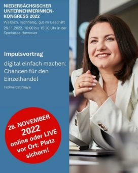 Impulsvortrag "digital einfach machen - Die Chance für den Einzelhandel" (Vortrag | Hannover)