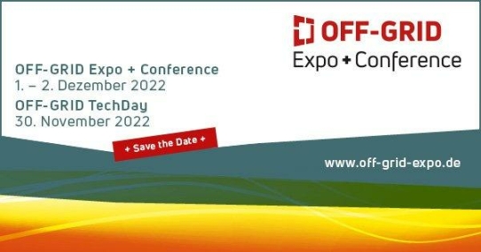 Es ist wieder so weit: OFF-GRID Expo + Conference findet statt!