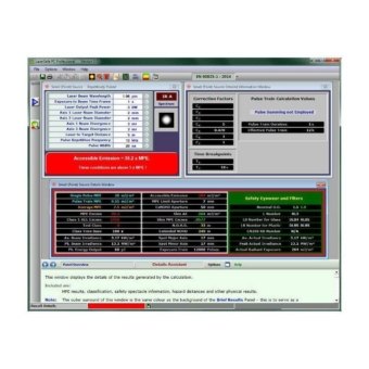 Neue Version der Berechnungssoftware LaserSafe-PC Sicherheitssoftware verfügbar