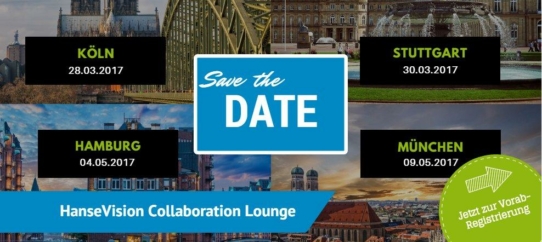 HanseVision lädt zur Event-Reihe Collaboration Lounge ein: Zusammenarbeit 4.0 und Kulturwandel