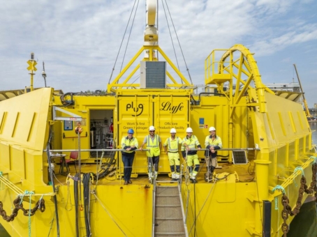 Lhyfe eröffnet weltweit erste Offshore Wasserstoffproduktionsanlage