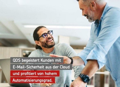 Q-Data Service begeistert Kunden mit E-Mail-Sicherheit aus der Cloud