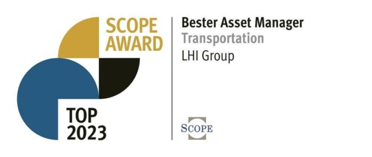 LHI gewinnt in der Kategorie Transportation Scope Award 2023