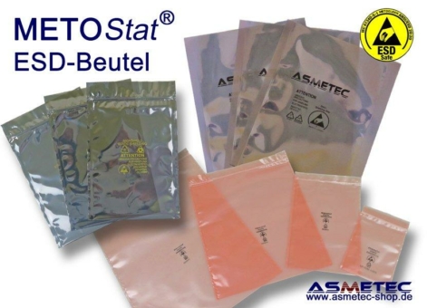 METOSTAT ESD-Beutel von Asmetec – ESD-Verpackungen Made in EU