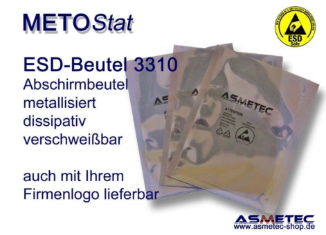 METOSTAT ESD-Beutel 3310- Der sichere Schutz vor gefährlichen Entladungen