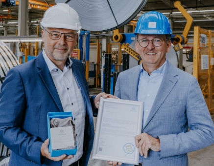 Nachhaltiger Hausbau: thyssenkrupp Materials Processing Europe beliefert Profilhersteller Gebhardt-Stahl mit CO2-reduziertem bluemint Steel