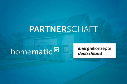 Energiekonzepte Deutschland setzt exklusiv auf Smarthome-Lösung Homematic IP