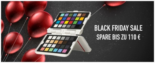 Black Friday und Weihnachts-Promotion: Mit den Angeboten von Datacolor vom 25.11. - 31.12.2022 bis zu 110 € sparen