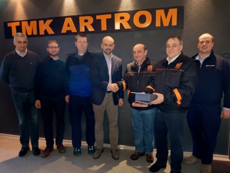 TMK-ARTROM beginnt Produktion mit neuer von der SMS group gelieferten Wärmebehandlungslinie für Rohre