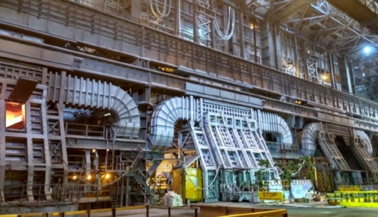 Modernisierung des Konverterstahlwerks Vizag Steel durch die SMS group erfolgreich abgeschlossen