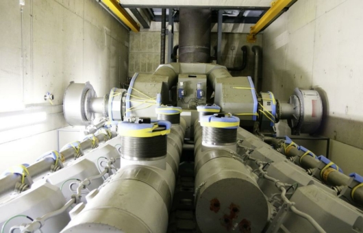 Zweiter MAN-Motor im Kraftwerk Hessental in Schwäbisch Hall ist in Betrieb