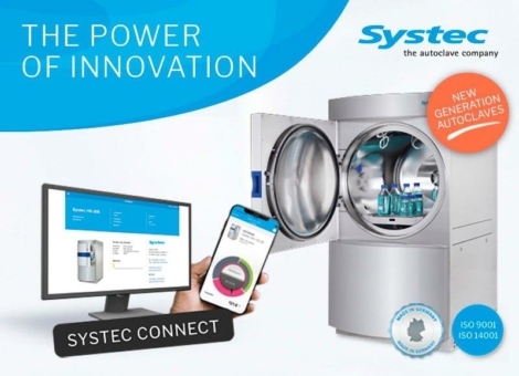 Software-Paket Systec Connect für Autoklaven der Systec HX-Serie