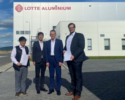 LOTTE ALUMINIUM bestellt Hochregallager für Aluminium-Coils bei SMS group