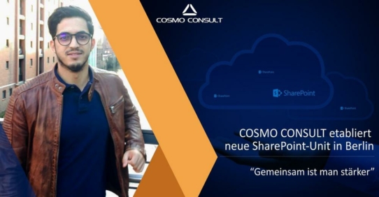 COSMO CONSULT etabliert neue SharePoint-Unit in Berlin