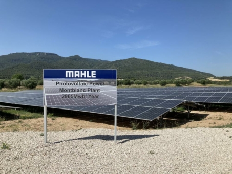 Klimaneutralität als Ziel: MAHLE produziert in Spanien grünen Strom