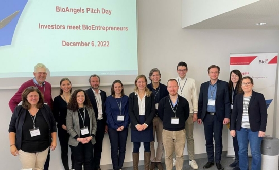 Gründer auf Kapitalsuche beim BioM-BioAngels Pitch Day