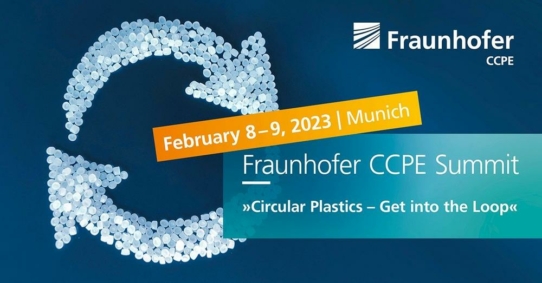 Erster internationaler Fraunhofer CCPE Summit für eine zirkuläre Kunststoffwirtschaft
