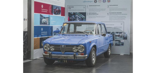 Heritage zertifiziert ab sofort auch in Deutschland Klassiker der Marken Alfa Romeo, Fiat, Lancia und Abarth